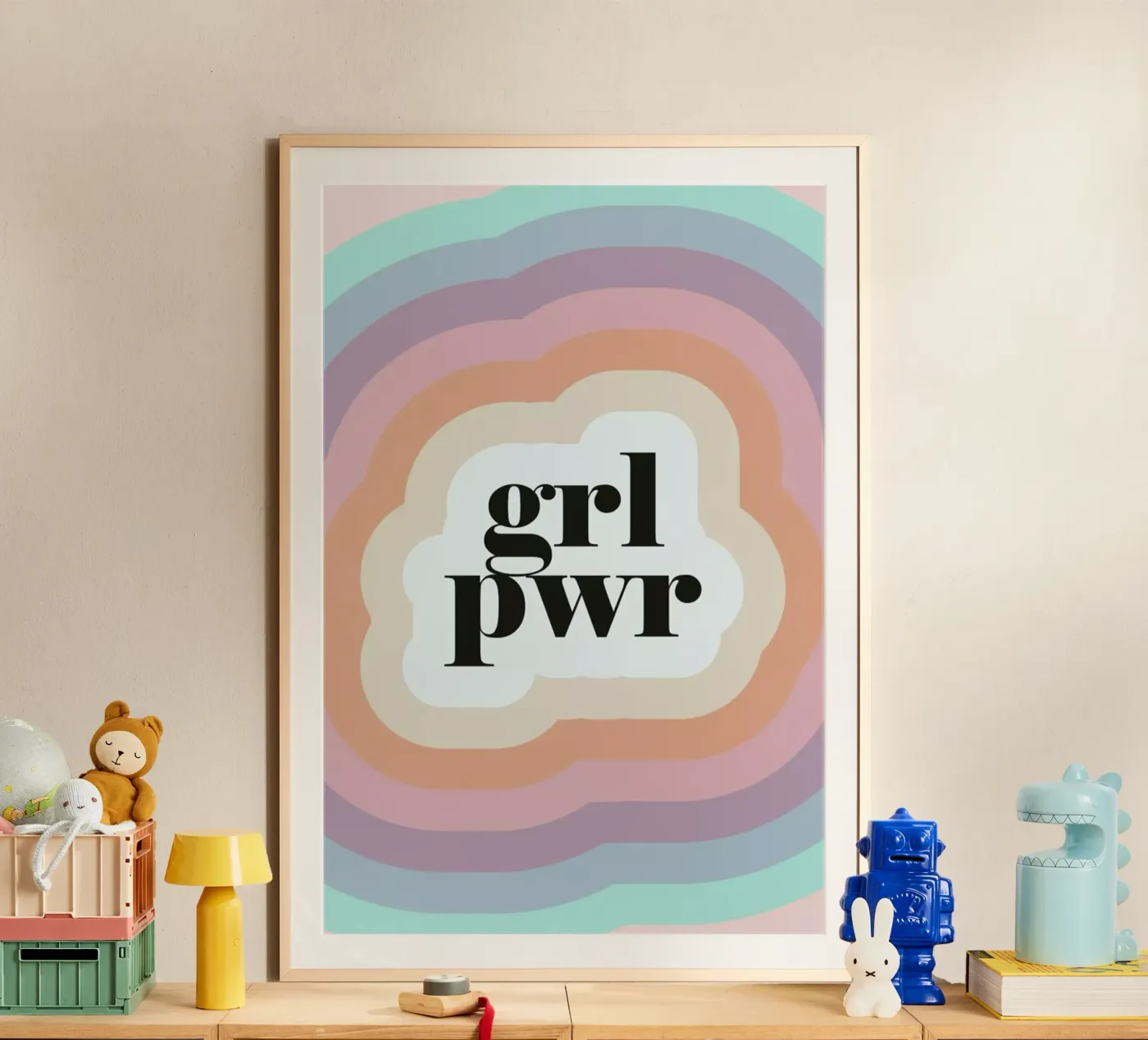 Grlpwr Poster von cafelab
