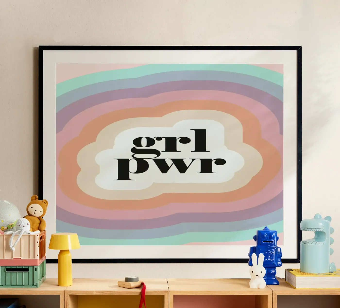 Grlpwr Poster von cafelab