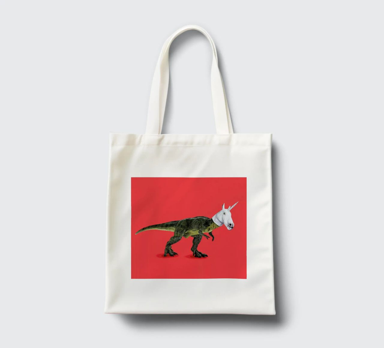 Everyone Wants to Be a Unicorn, Isn'T It? borsa in juta da suckertom