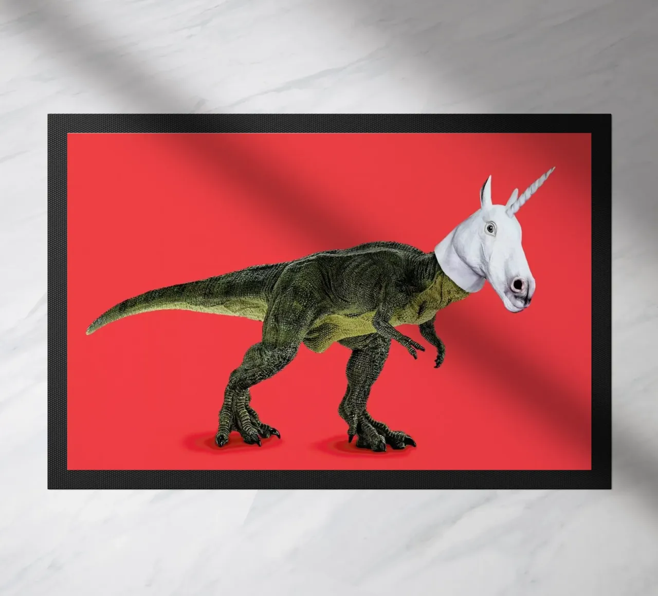 Everyone Wants to Be a Unicorn, Isn'T It? doormat by suckertom