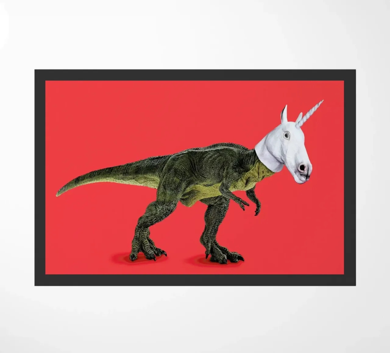 Everyone Wants to Be a Unicorn, Isn'T It? doormat by suckertom