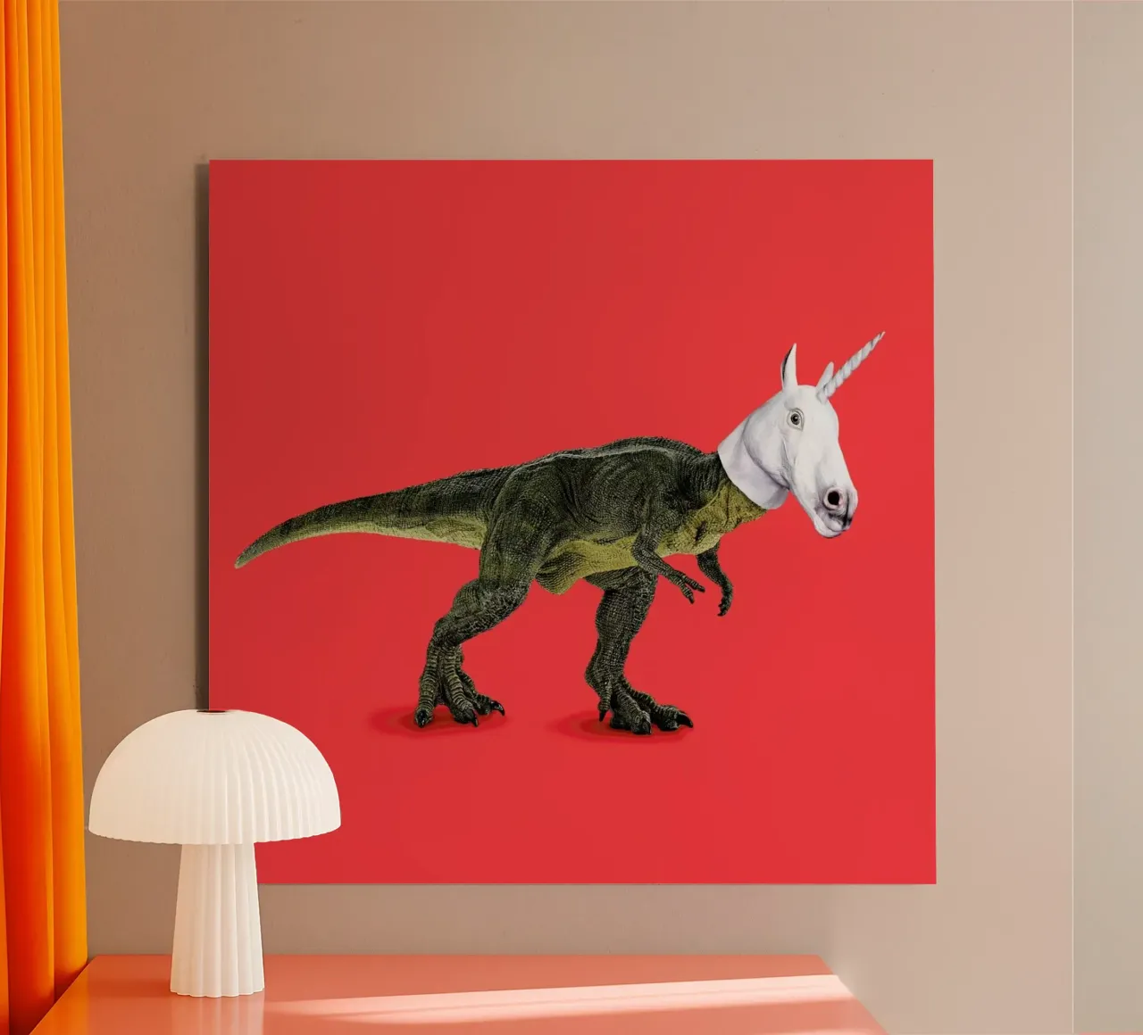 Everyone Wants to Be a Unicorn, Isn'T It? aluminio dibond de suckertom
