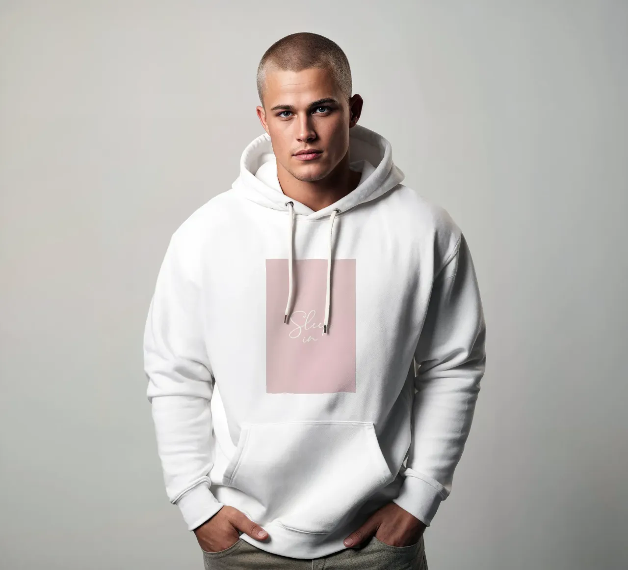 Sleep in - Pink felpa con cappuccio da Studio One