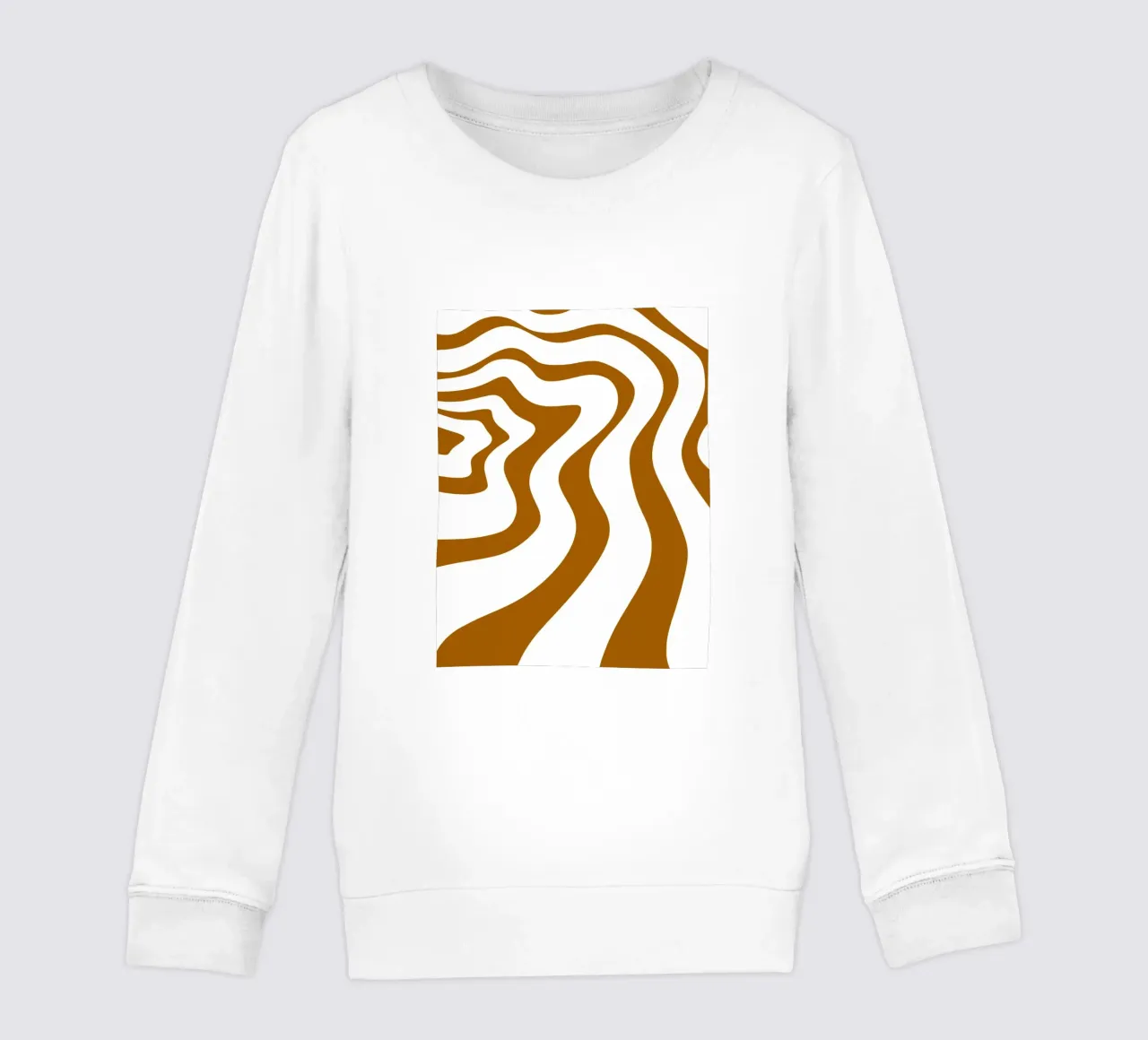 Linee d'onda minimaliste felpa bambino da MODERN NUANCE