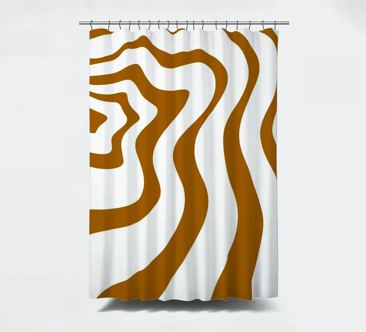 Linee d'onda minimaliste tenda da doccia da MODERN NUANCE