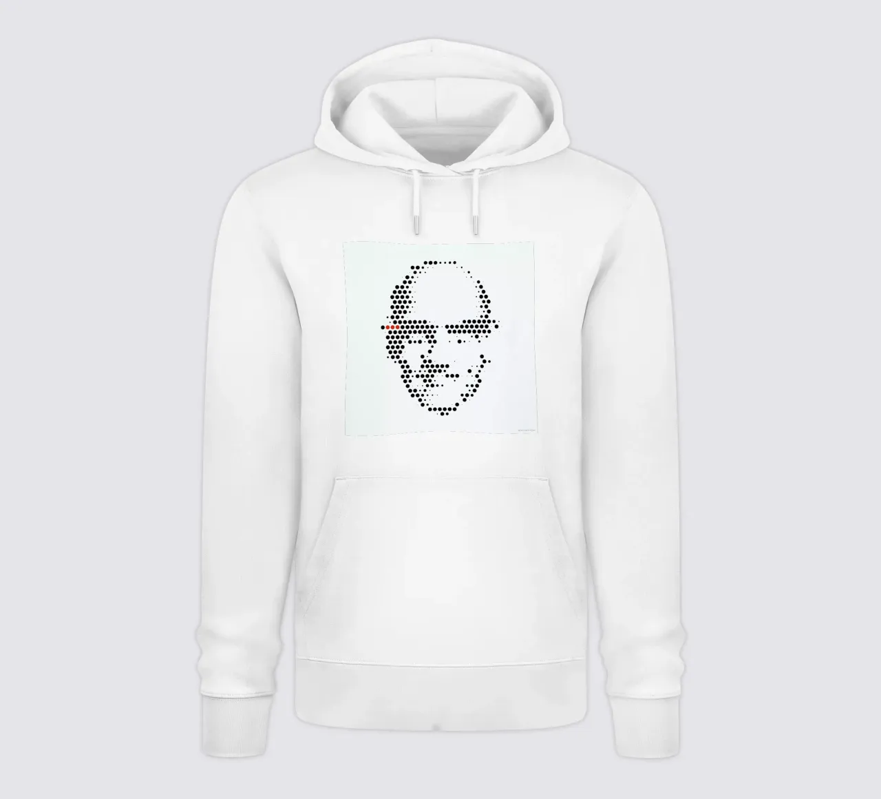 Michel Foucault in Dots felpa con cappuccio da The Sound of Applause