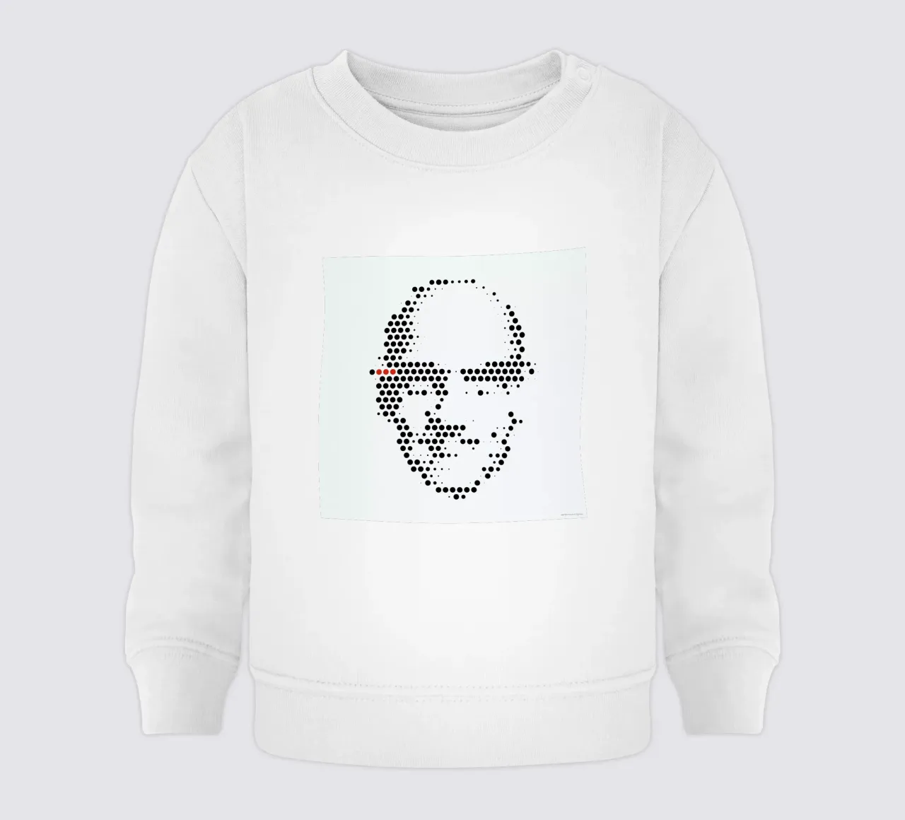 Michel Foucault in Dots felpa neonato da The Sound of Applause