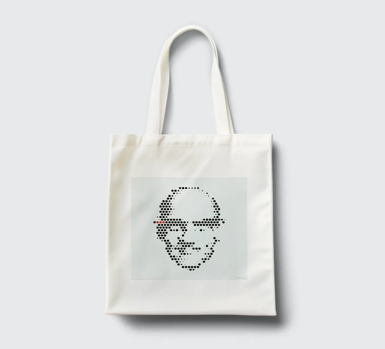 Michel Foucault in Dots borsa in juta da The Sound of Applause