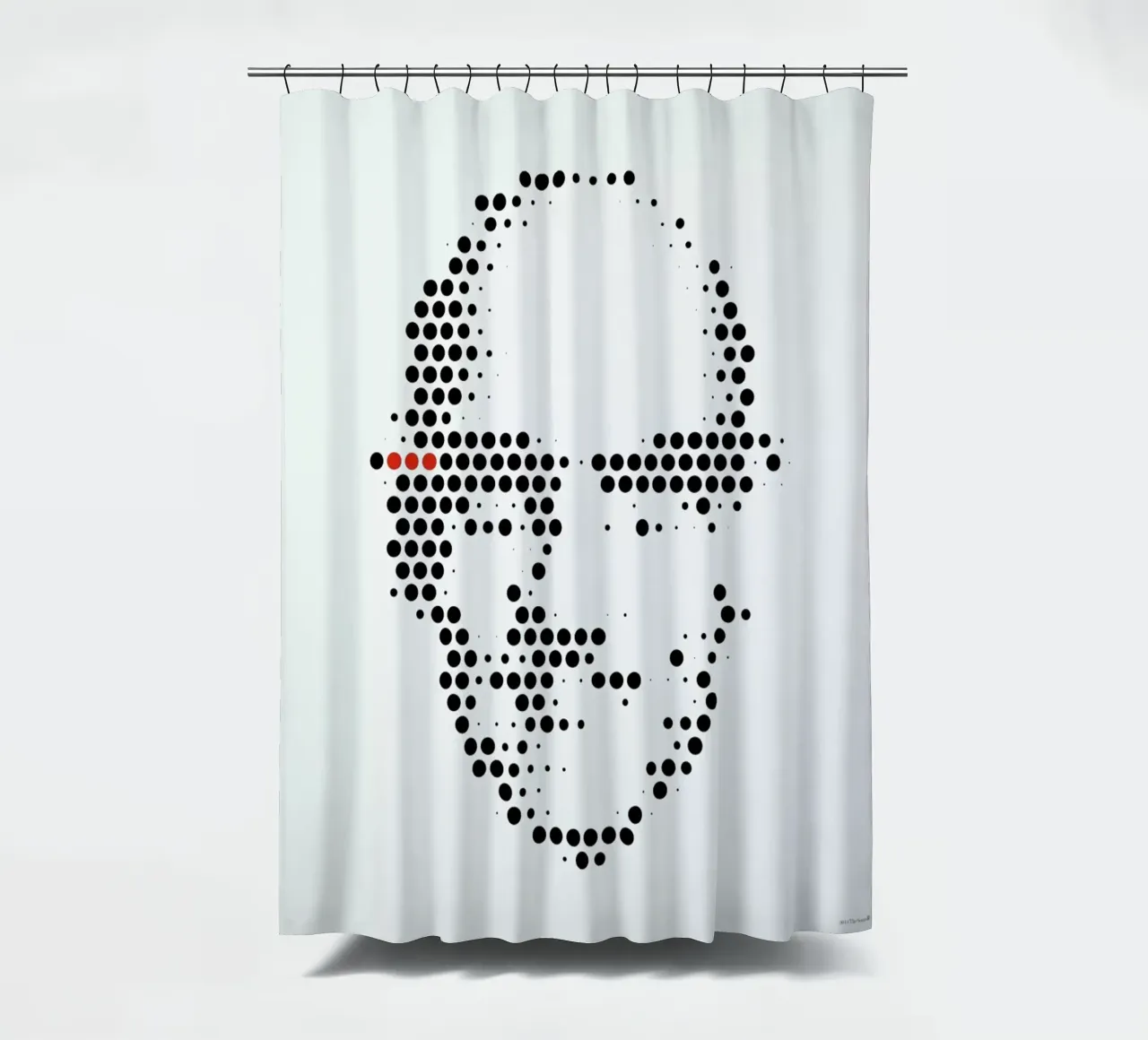 Michel Foucault in Dots tenda da doccia da The Sound of Applause