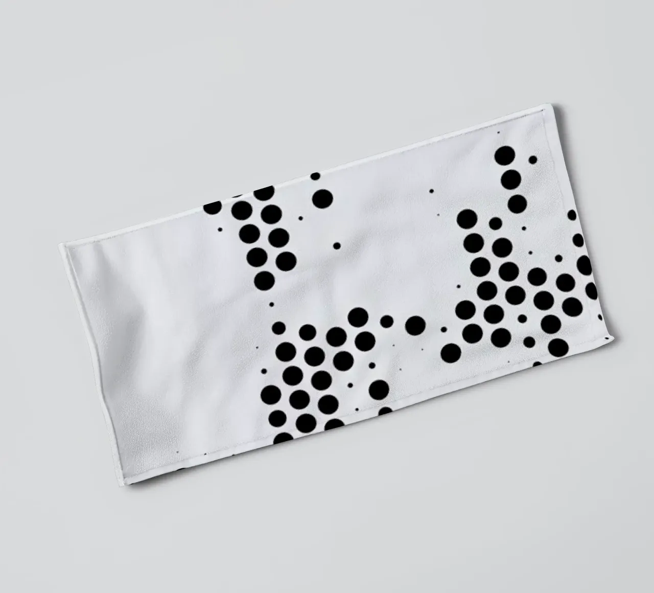 Michel Foucault in Dots asciugamano da bagno da The Sound of Applause