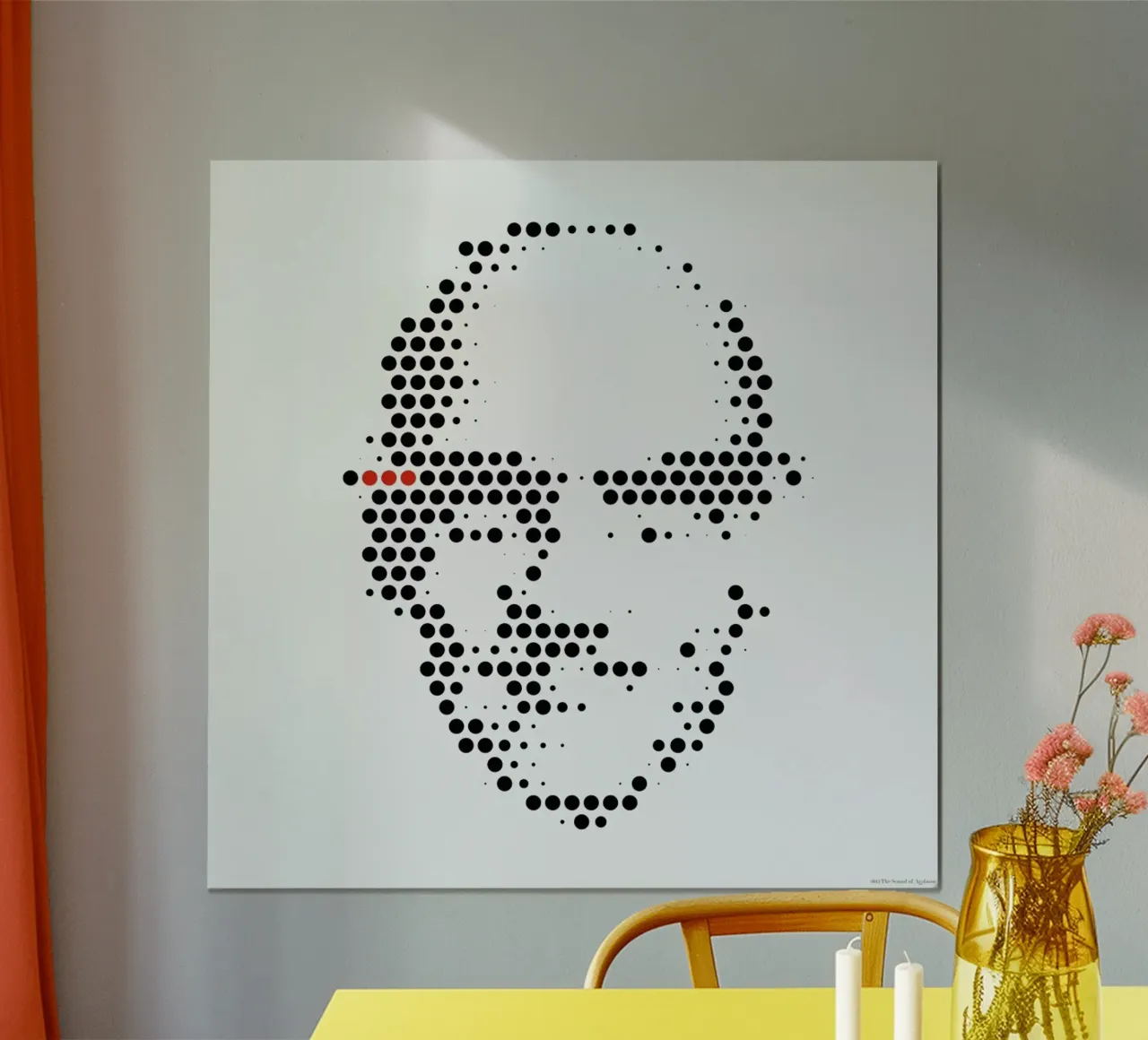 Michel Foucault in Dots carta hahnemühle da The Sound of Applause