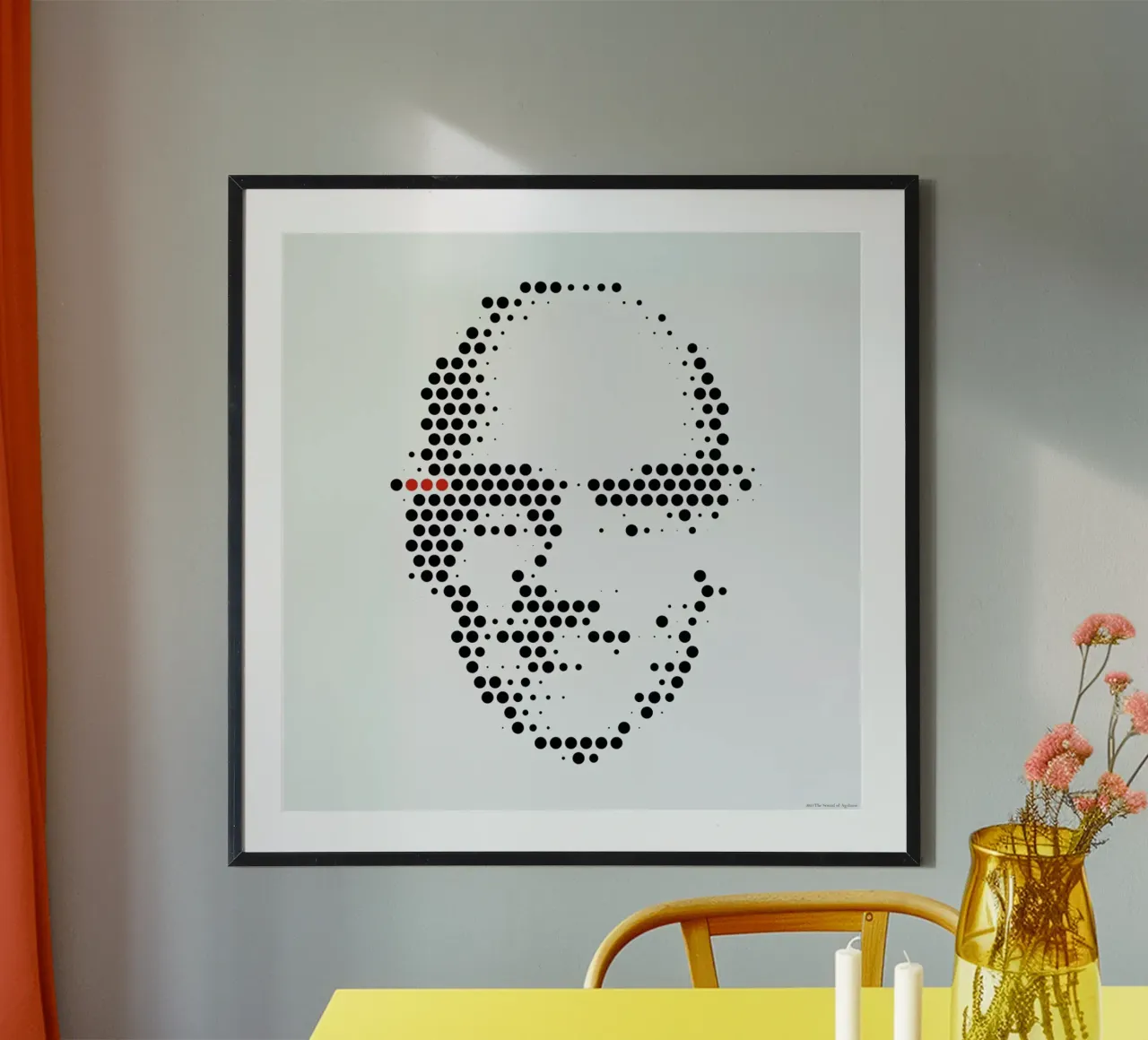 Michel Foucault in Dots carta hahnemühle da The Sound of Applause