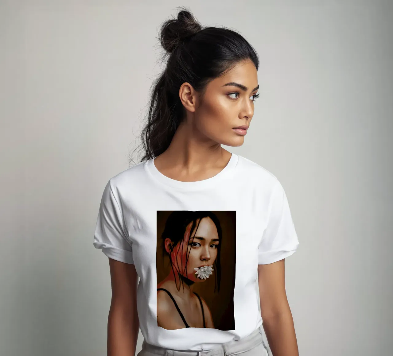 Flower I t-shirt da Sebastian Hilgetag