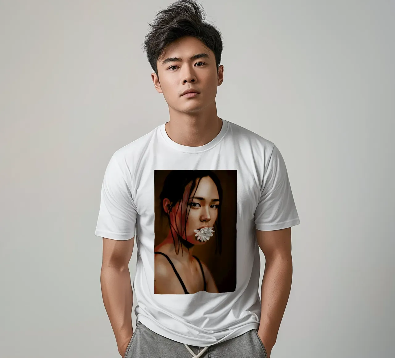 Flower I t-shirt da Sebastian Hilgetag