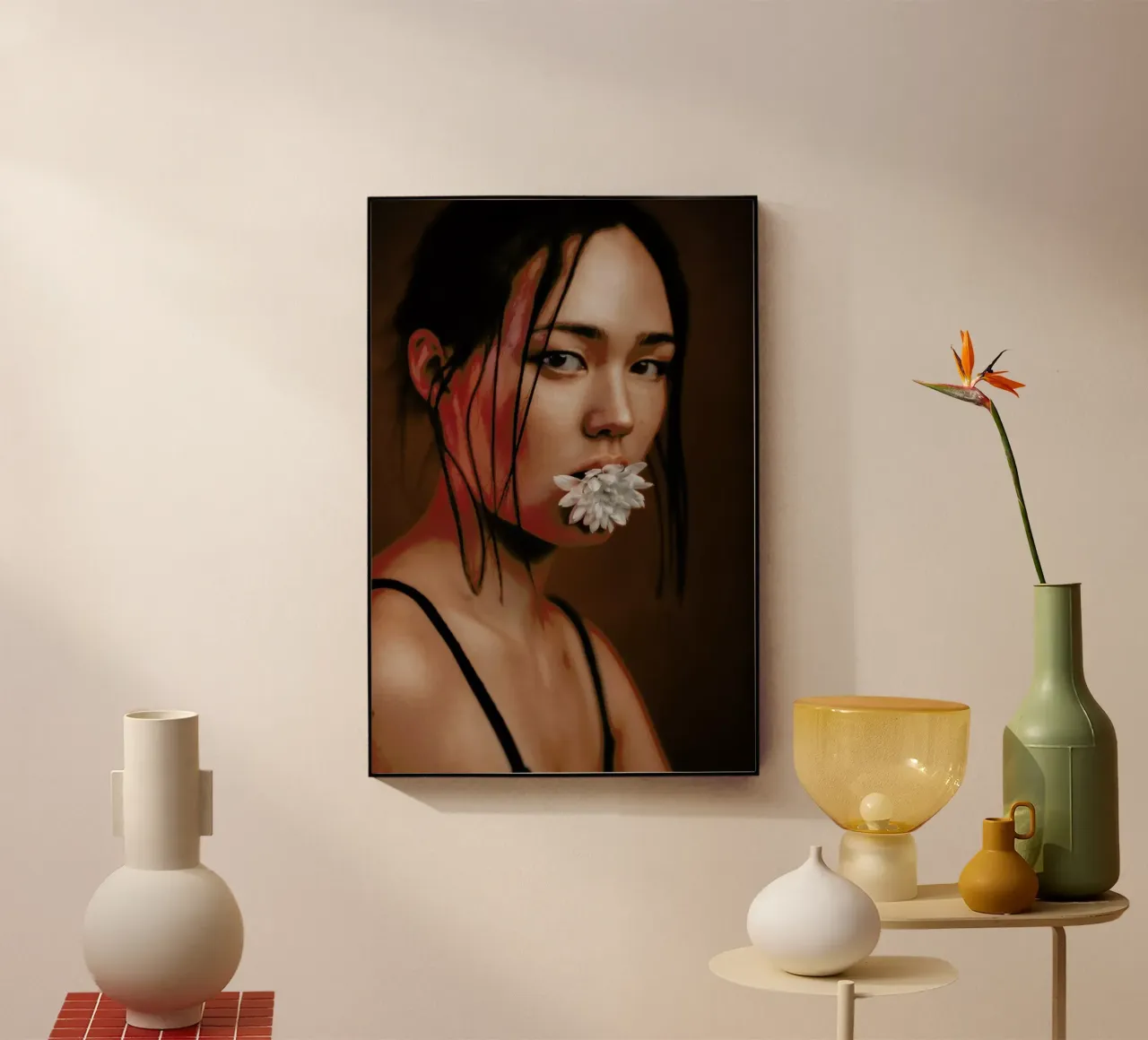 Flower I plexiglass da Sebastian Hilgetag