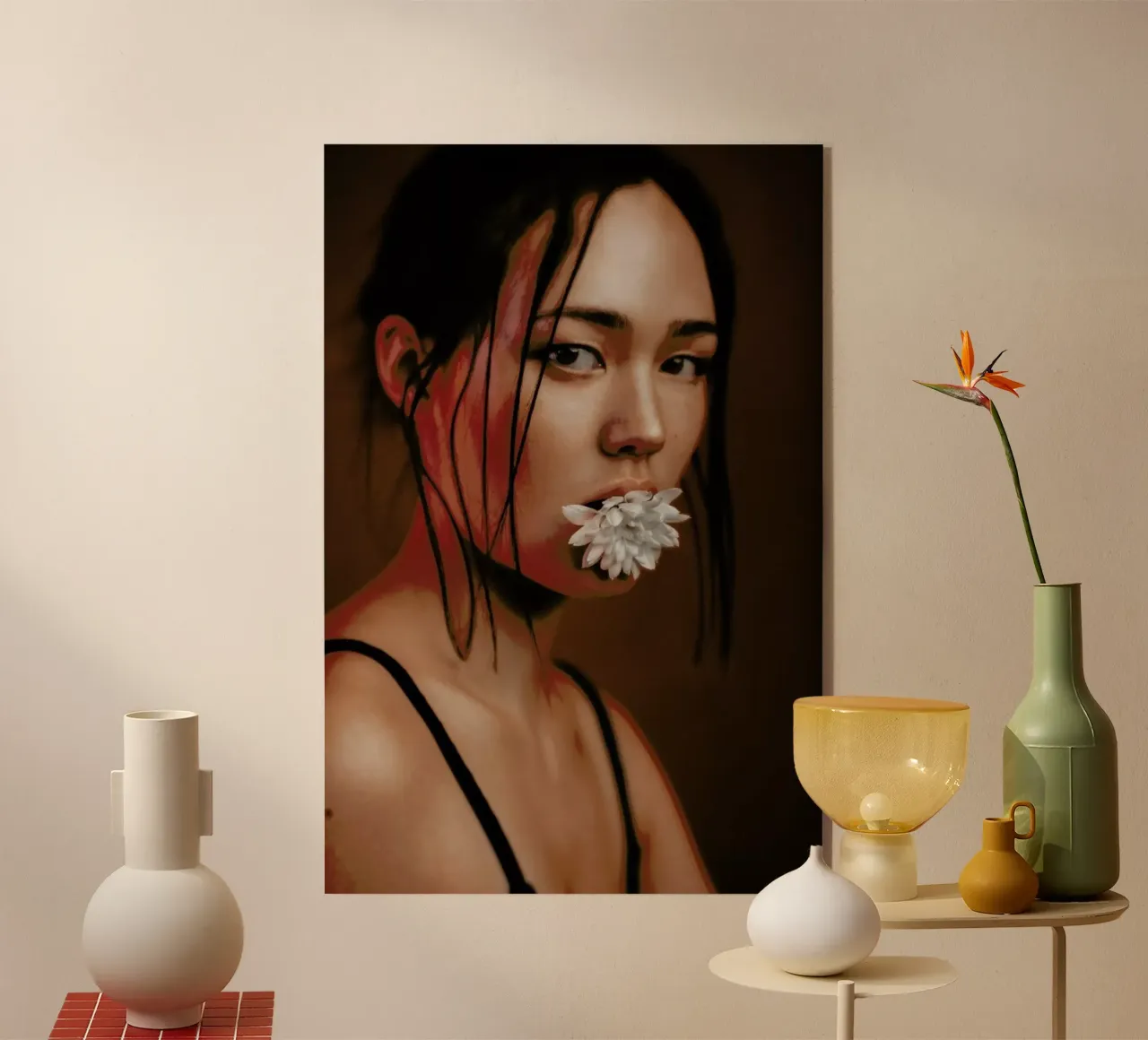 Flower I plexiglass da Sebastian Hilgetag