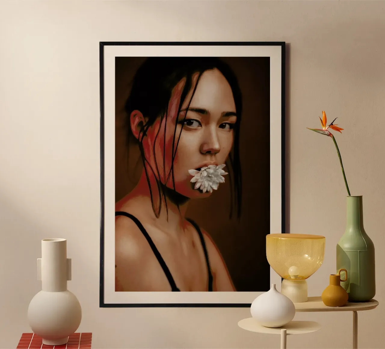 Flower I poster da Sebastian Hilgetag