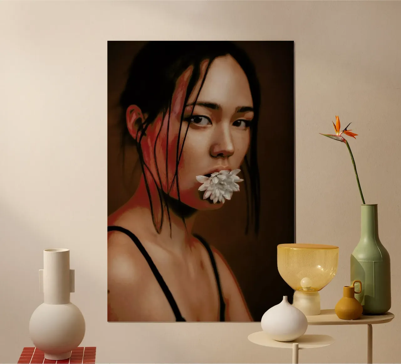 Flower I poster da Sebastian Hilgetag