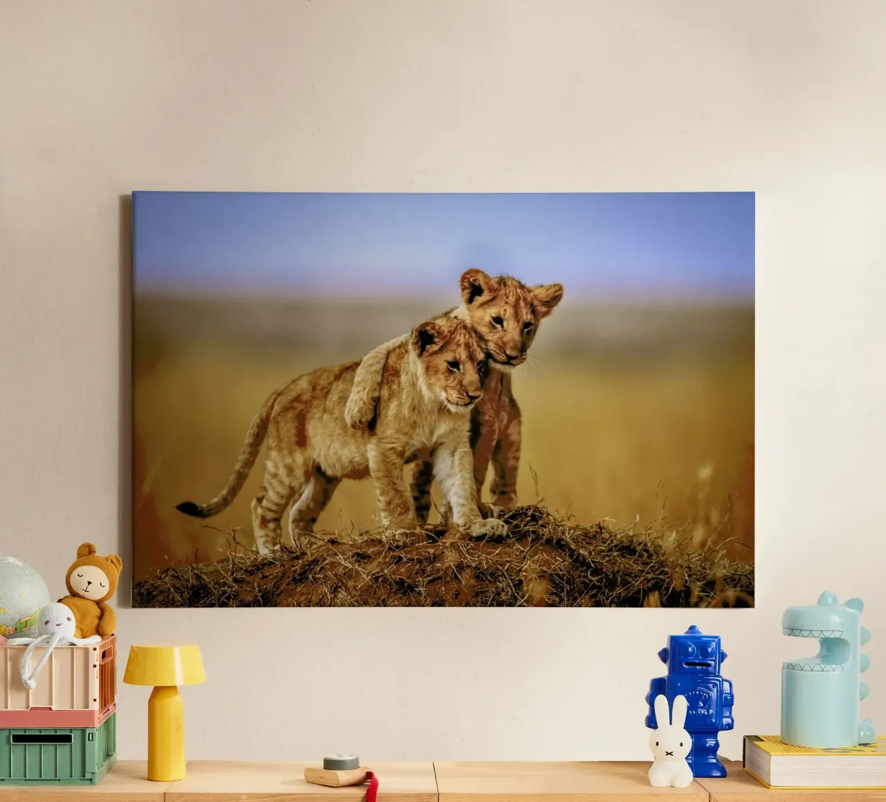 Brothers for Life - Jeffrey C. Sink canvas by Pictufy