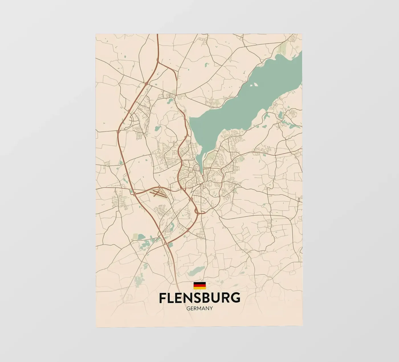 Flensburg DE pellicola backlit da Jacob W MICKELSON