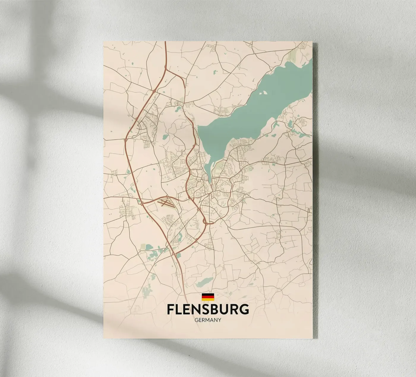 Flensburg DE acrylic glass by Jacob W MICKELSON