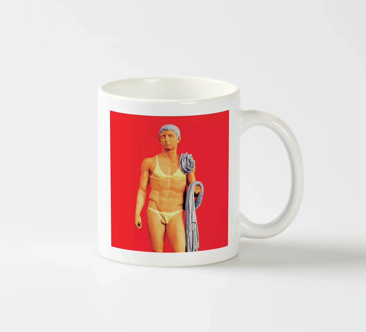 Tanline Statue tazza in ceramica da suckertom