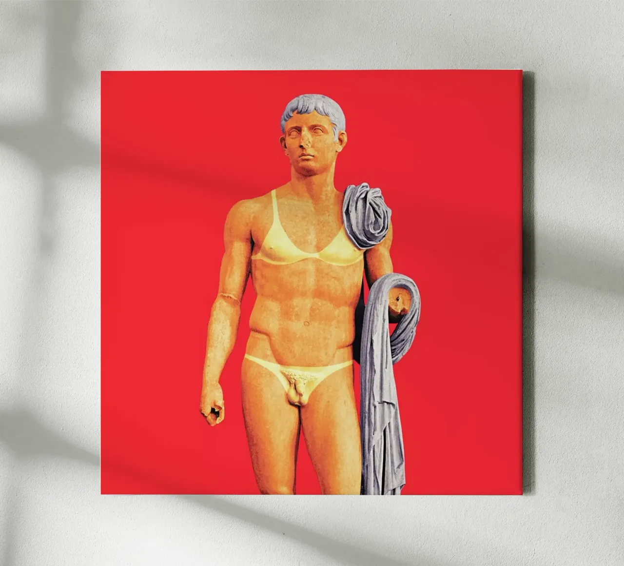Tanline Statue tela con Cornice a cassetta da suckertom