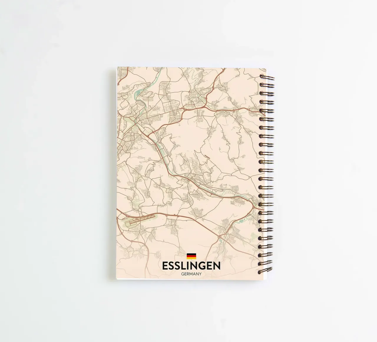 Esslingen DE carnet à spirale de Jacob W MICKELSON