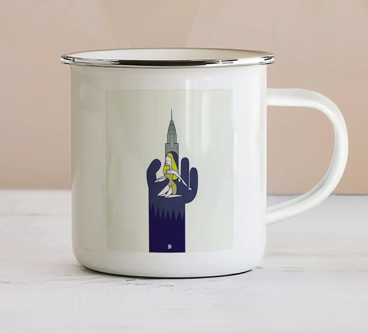 You are my Queen tazza in smalto da Ale Giorgini