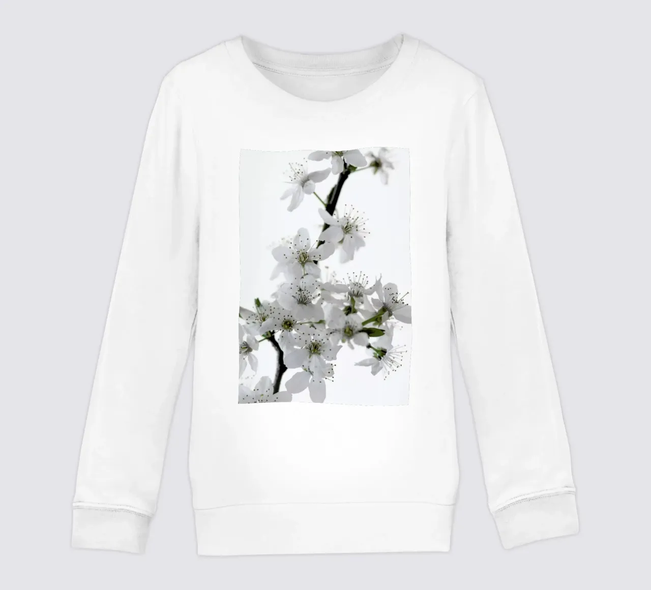 Cherry Flowers kids sweatshirt by Studio Nahili