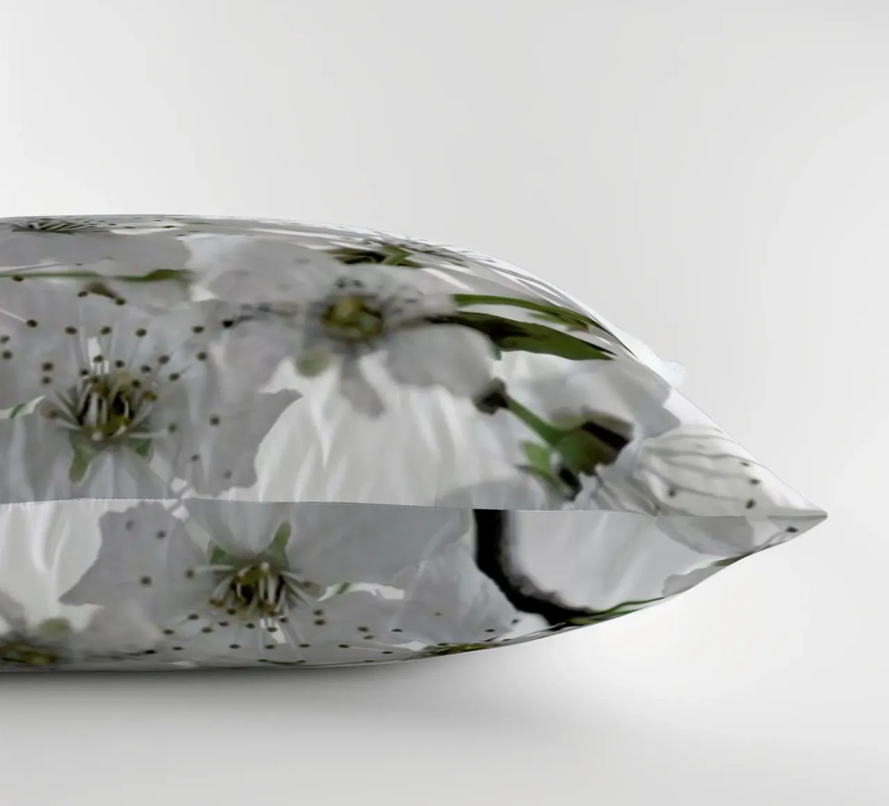 Cherry Flowers decorative cushion by Studio Nahili