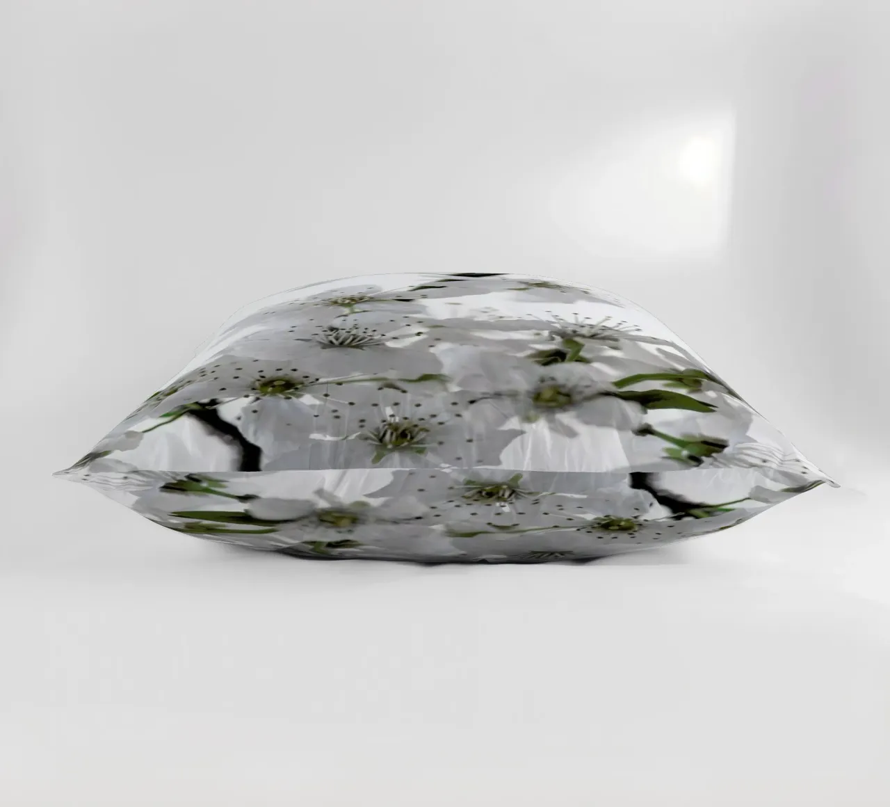 Cherry Flowers decorative cushion by Studio Nahili