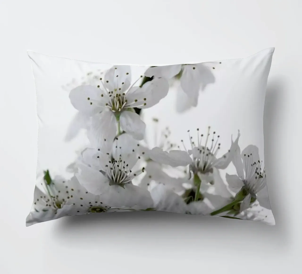 Cherry Flowers decorative cushion by Studio Nahili