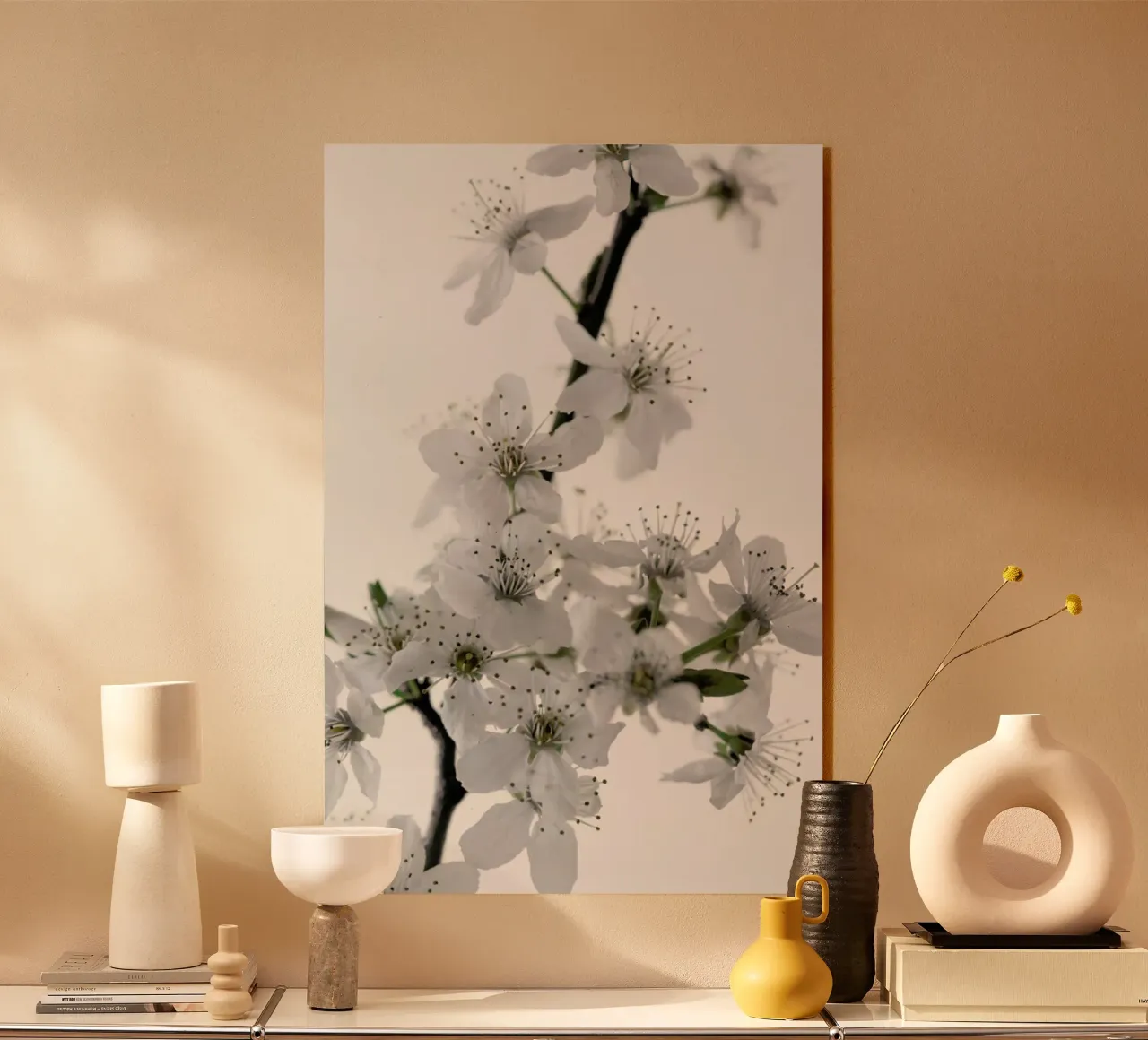Cherry Flowers acrylic glass by Studio Nahili