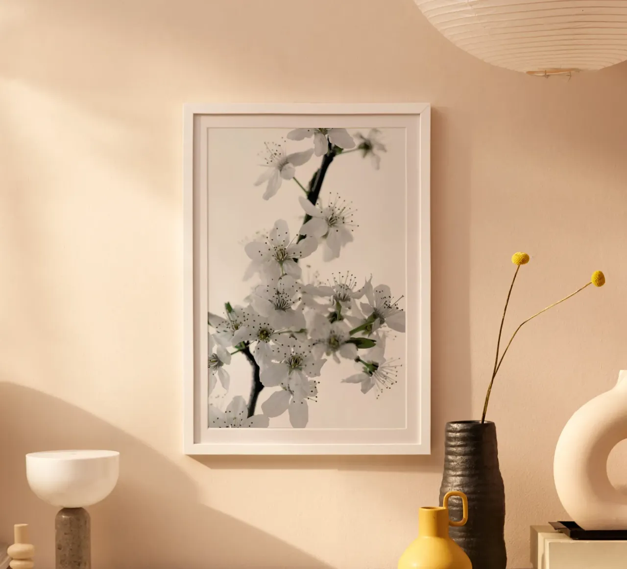 Cherry Flowers hahnemühle by Studio Nahili