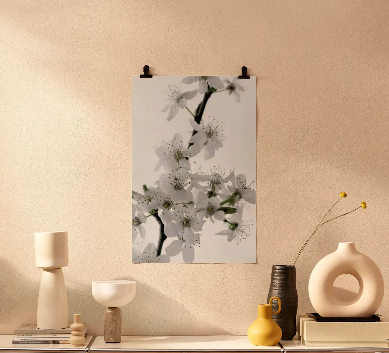 Cherry Flowers poster da Studio Nahili