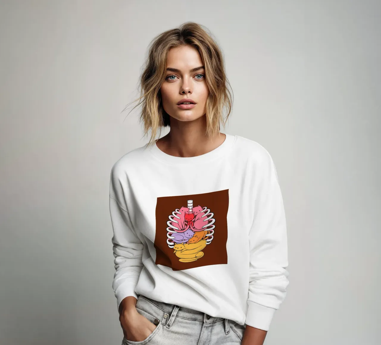 Anatomicat sweatshirt by Tobe Fonseca