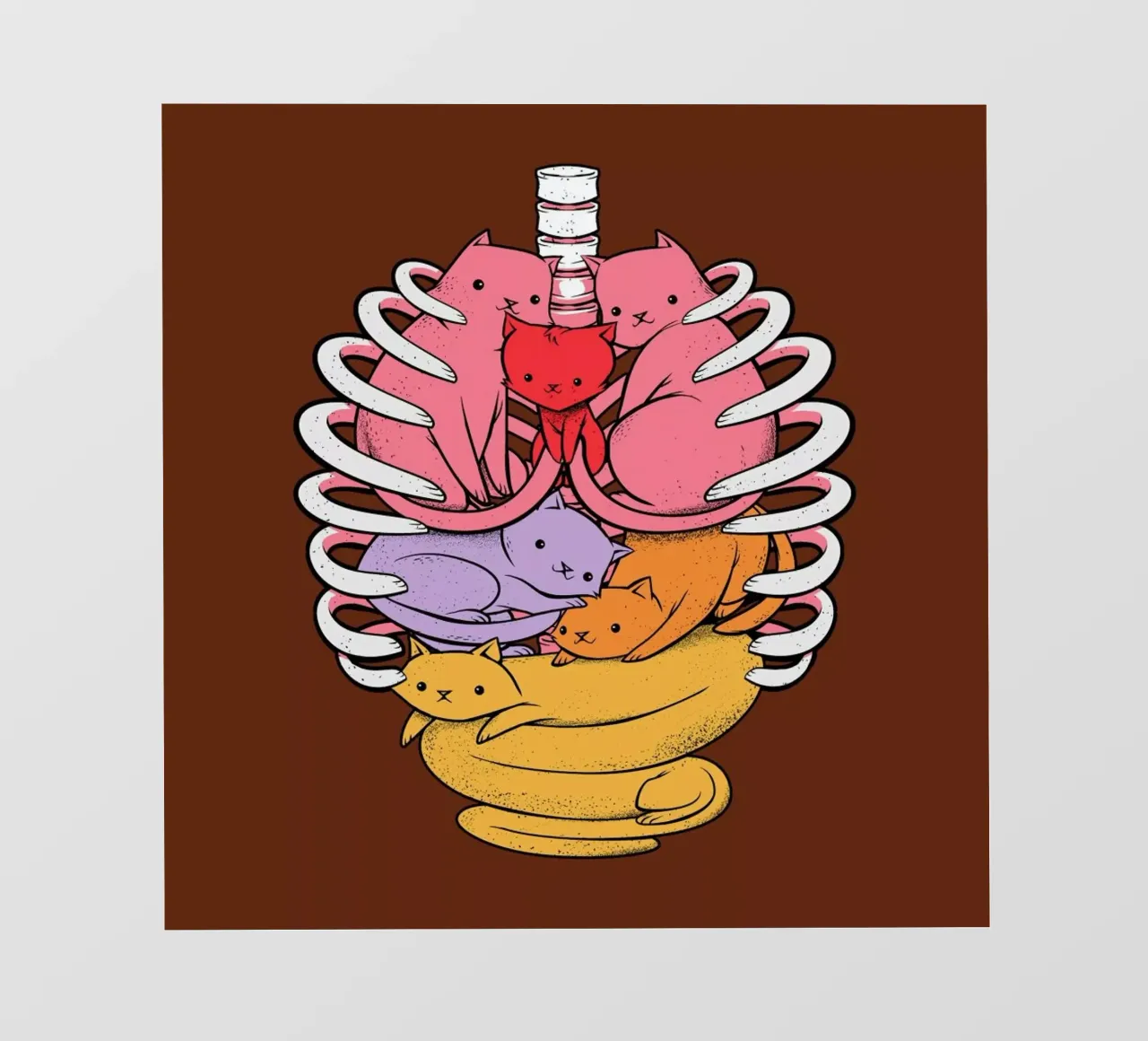Anatomicat telo in pvc da Tobe Fonseca