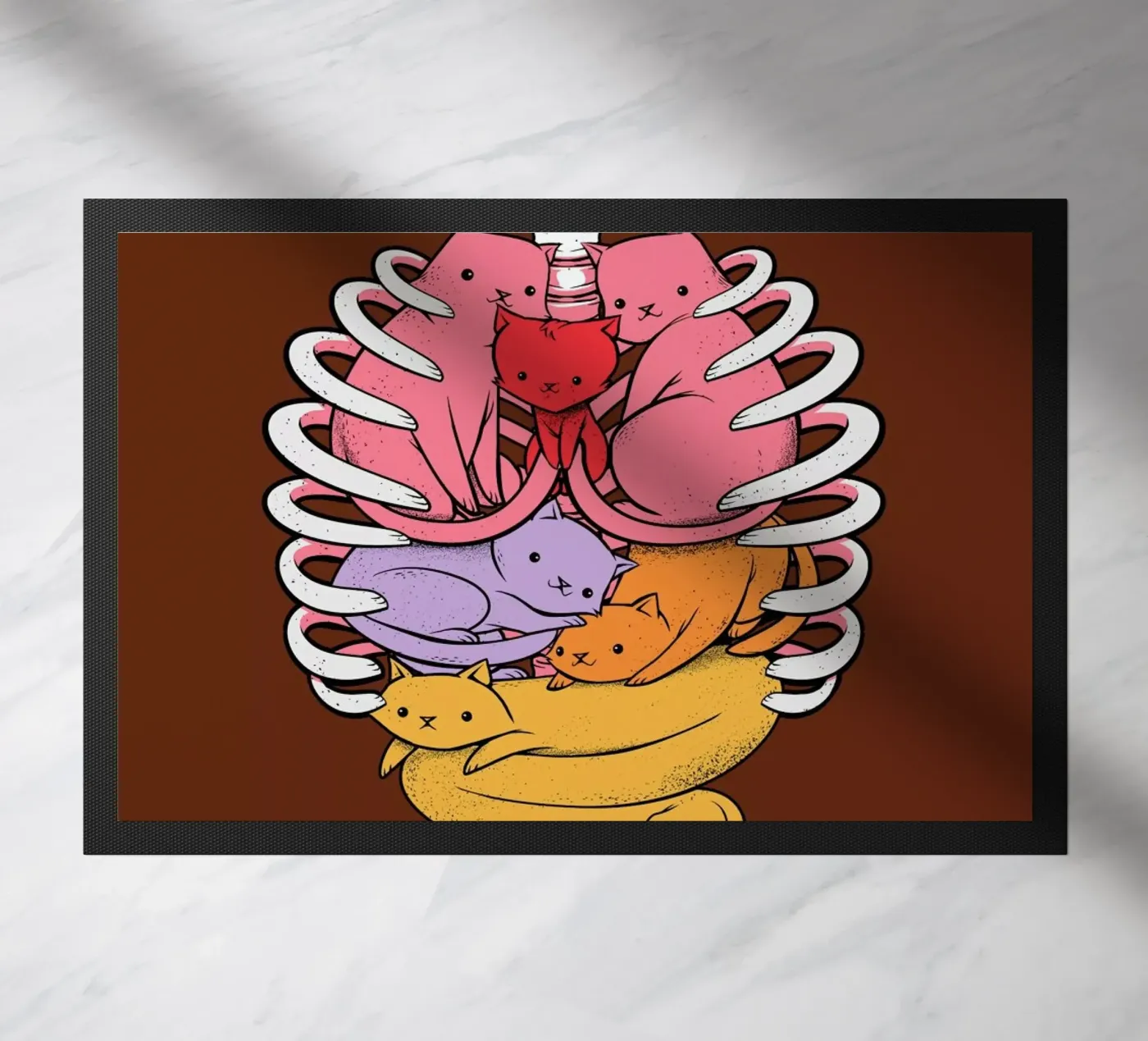 Anatomicat Fußmatte von Tobe Fonseca