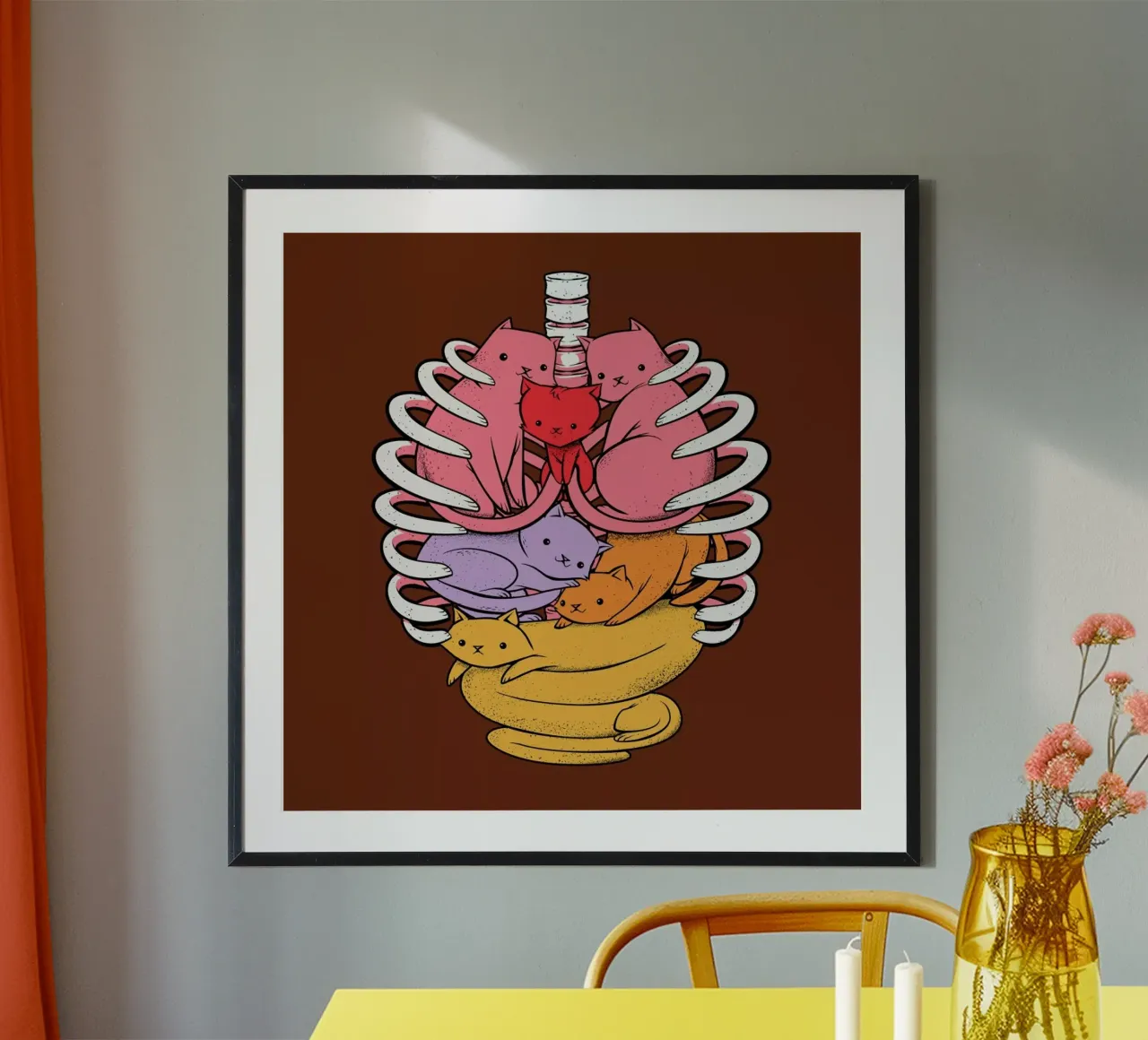 Anatomicat poster da Tobe Fonseca