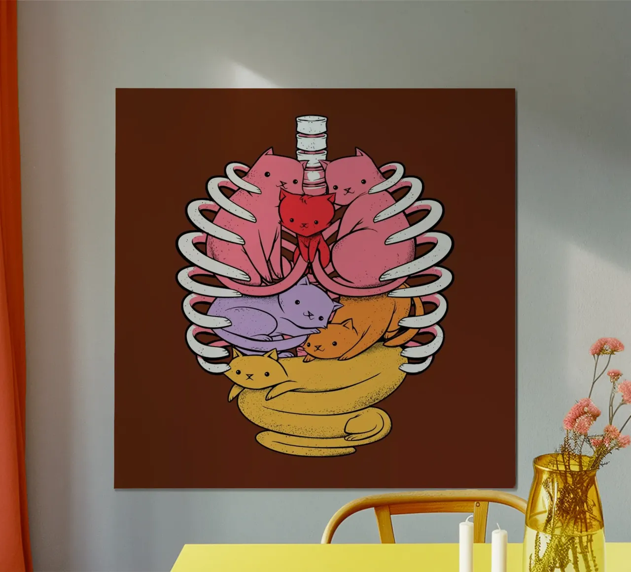 Anatomicat poster da Tobe Fonseca