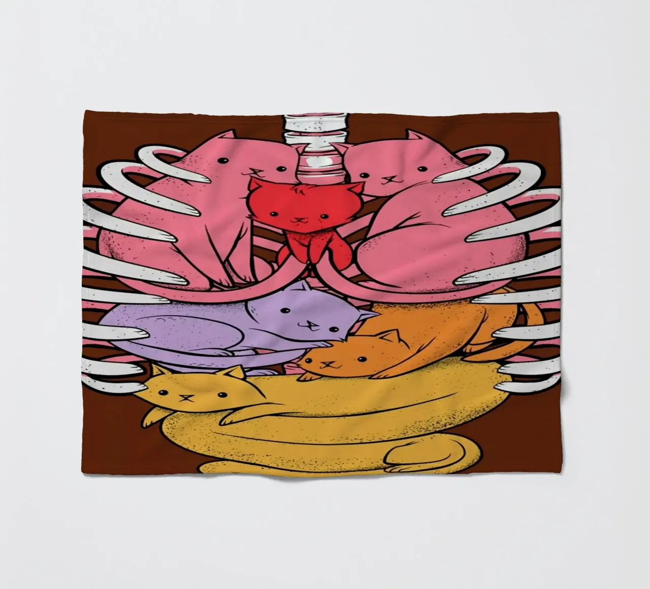 Anatomicat coperta in pile da Tobe Fonseca