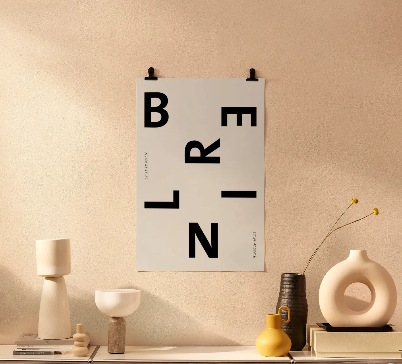 Berlin Cities poster by typealive