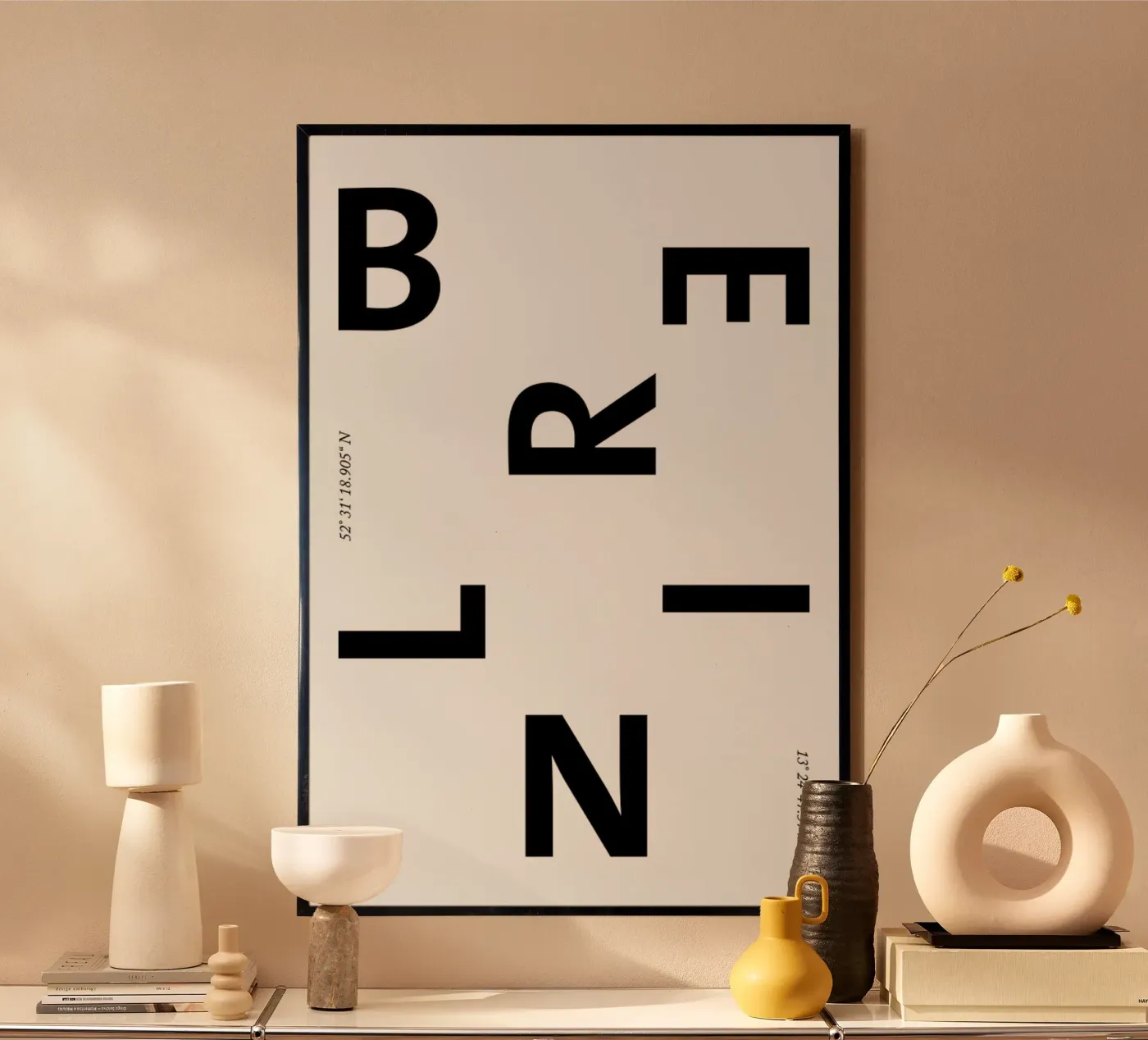 Berlin Cities poster by typealive