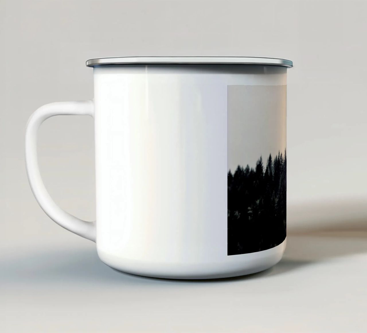 My Happy Place tazza in smalto da Robin Delean