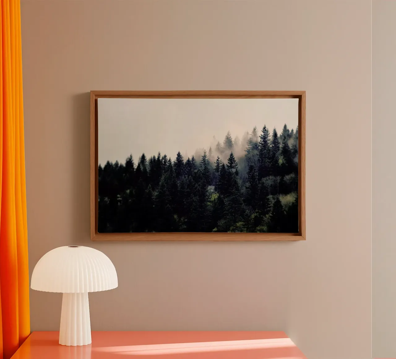 My Happy Place tela con Cornice a cassetta da Robin Delean