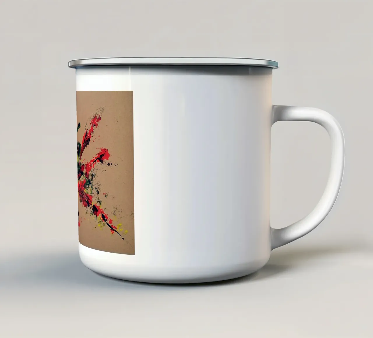 NATURAL STYLE 56 tazza in smalto da Thierry Vobmann Abstract painting