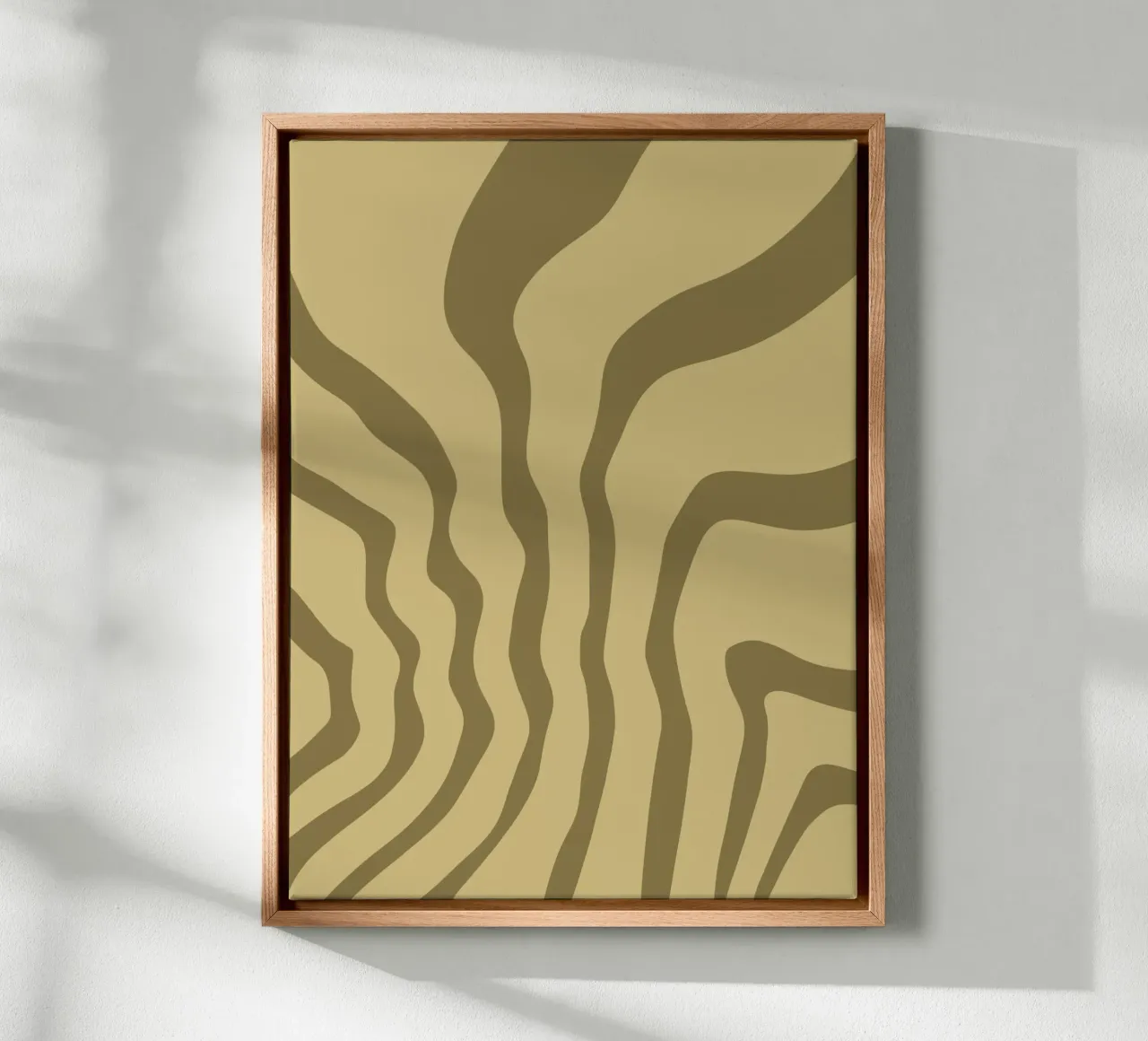 Linee moderne e minimaliste tela con Cornice a cassetta da MODERN NUANCE