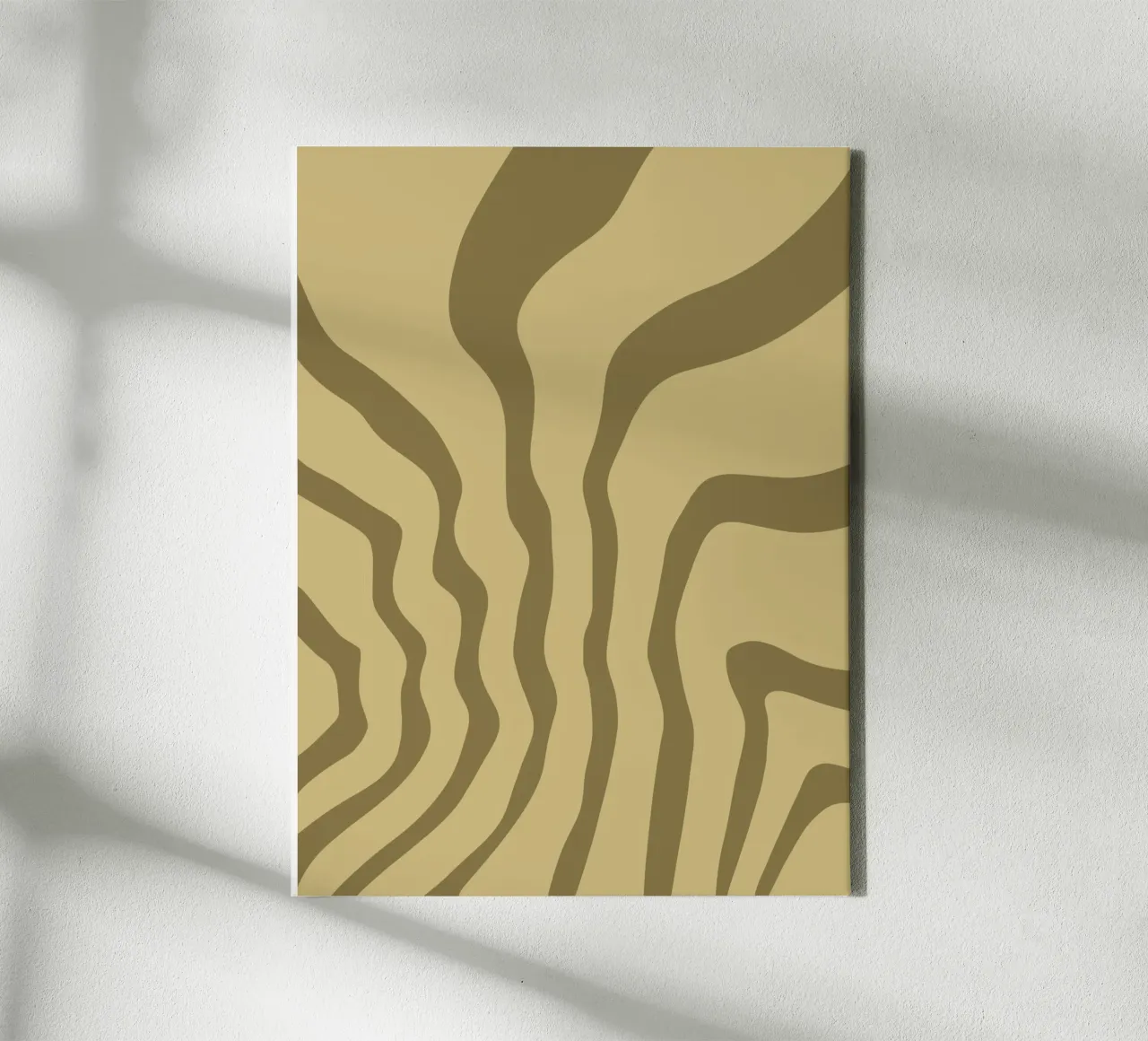 Linee moderne e minimaliste tela con Cornice a cassetta da MODERN NUANCE