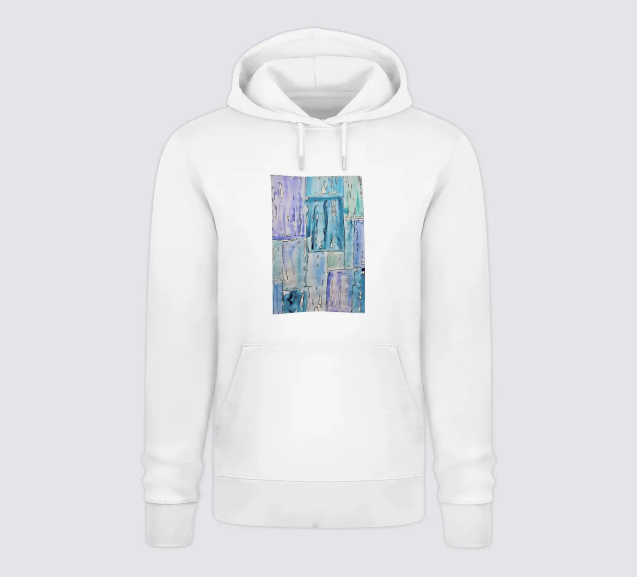 COLOUR-CODE BLUE felpa con cappuccio da FRITSCH&FRITSCH